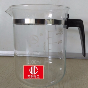 帶柄燒杯，塑料柄燒杯